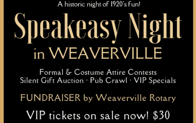 Weaverville Rotary – Speakeasy Night